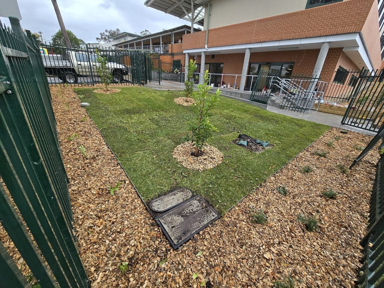 Nowra Anglican College Landscaping — completed view 2