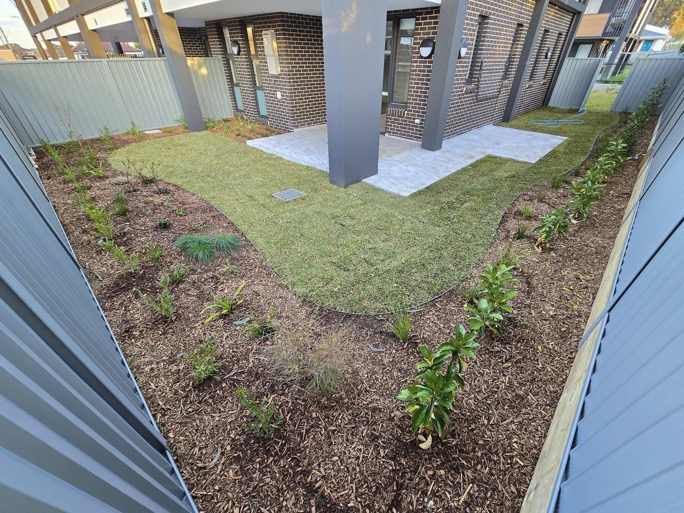 Cabramatta Apartments Landscaping — during view 1