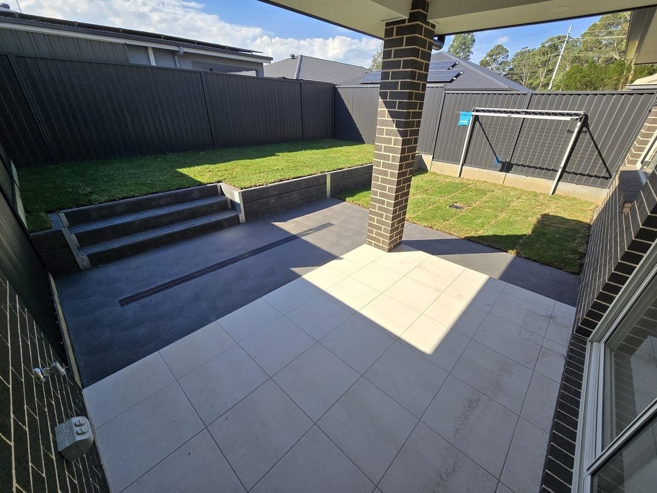 Spring Farm Dual-Occupancy Landscaping — completed view 2