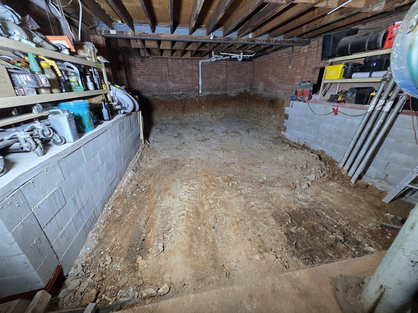 Glenmore Park Garage Extension Excavation in Glenmore Park