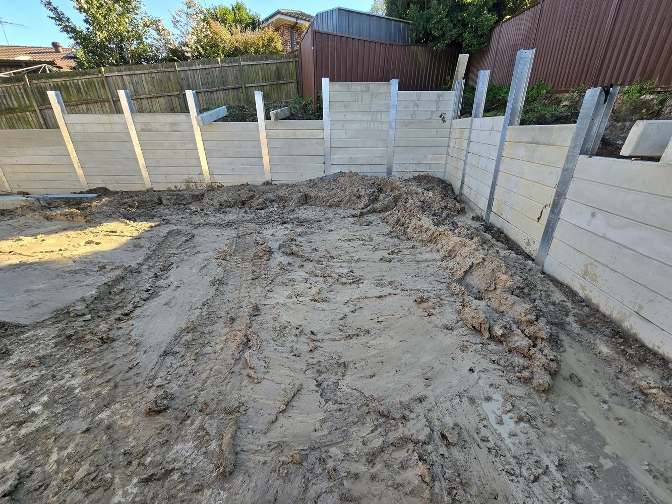 Failed Retaining Wall Removal — Case Study in Location withheld