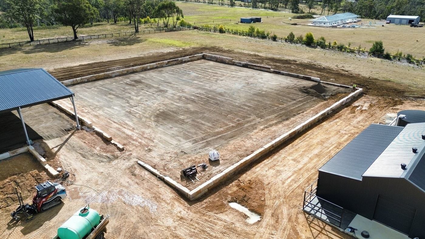 Buxton Equine Property Civil & Sandstone Works — after view 5