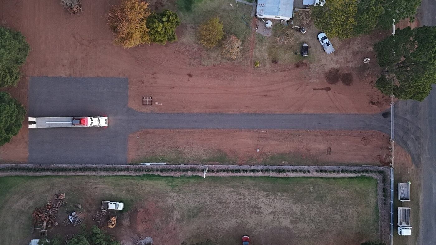 Bargo Truck Hardstand, Driveway & Rural Fencing — after view 4