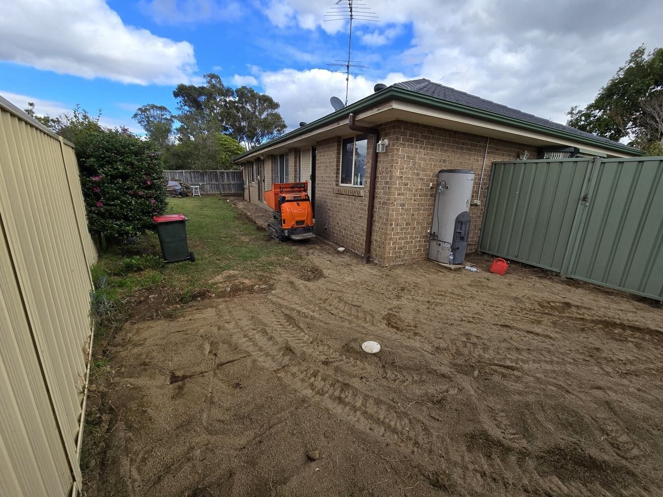 Mount Annan Backyard Renovation — during view 2
