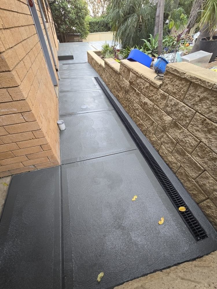 Bradbury Patio, Drainage & Concrete Renovation in Bradbury